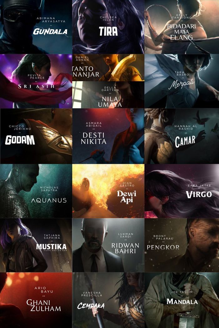 Karakter dan Judul Film Jagat Sinema Bumilangit